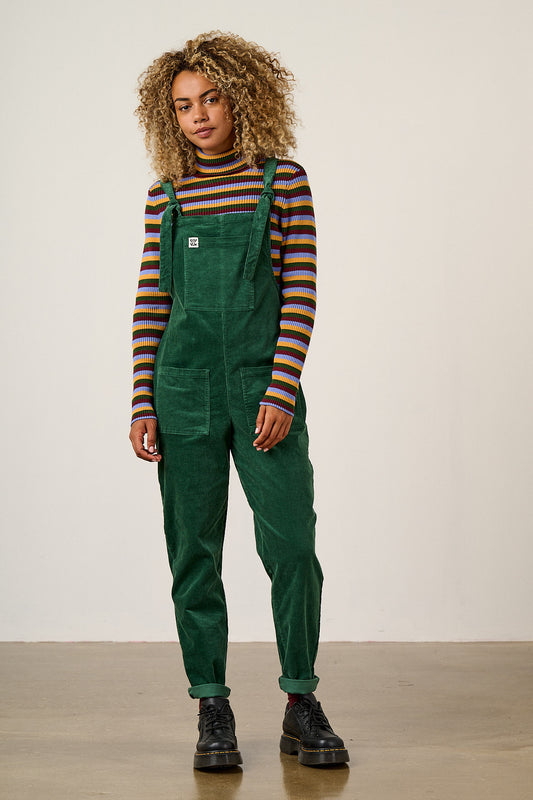 Original - Corduroy Dungarees in Dark Green