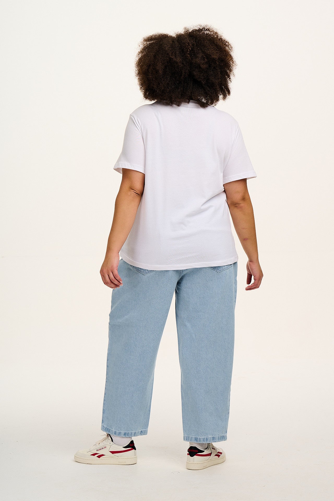 Denver - Cotton T-Shirt in White