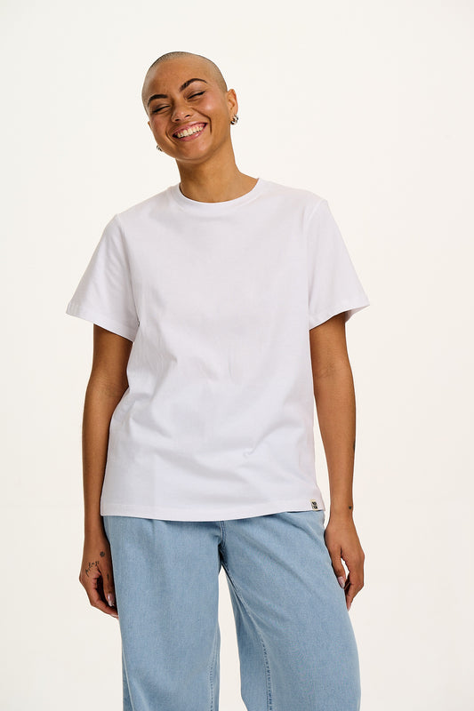 Denver - Cotton T-Shirt in White
