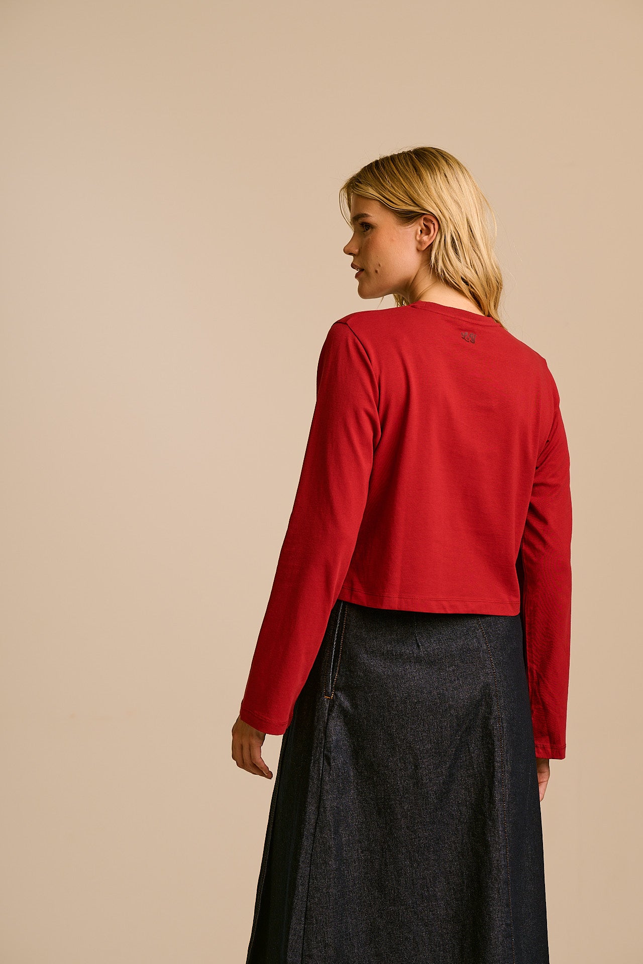 Mio - Organic Cotton T-shirt in Red
