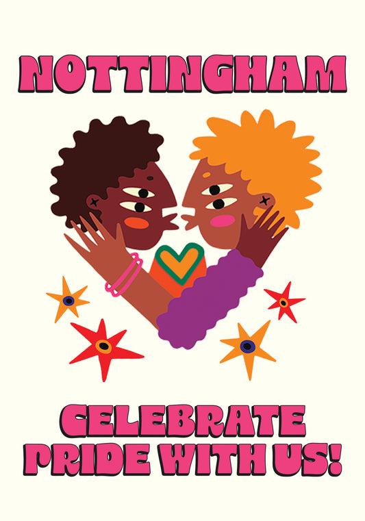 Nottingham Pride Badge Making