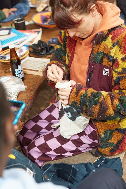 Exeter Re:Yak Workshop - Embroidery and Keyring Making