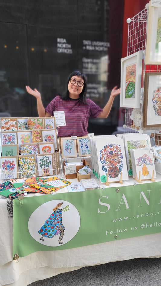 Lucy & Yak Sheffield x SANPO - Tote bag Painting Workshop