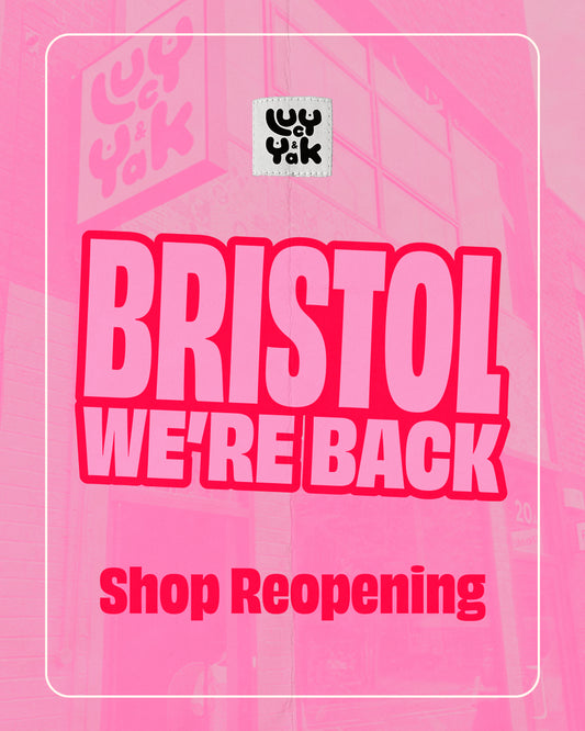 Lucy & Yak Bristol Reopening Party 🕺