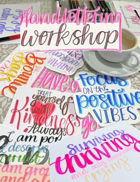 Lucy & Yak Norwich X The Bounce Back Club - Lettering and Affirmations Workshop