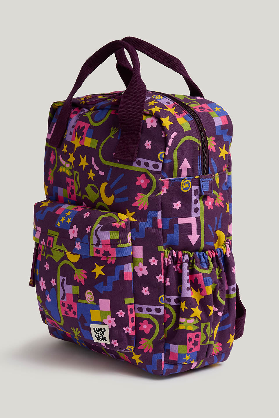 Colby - Backpack in Pin It Polly & Yak