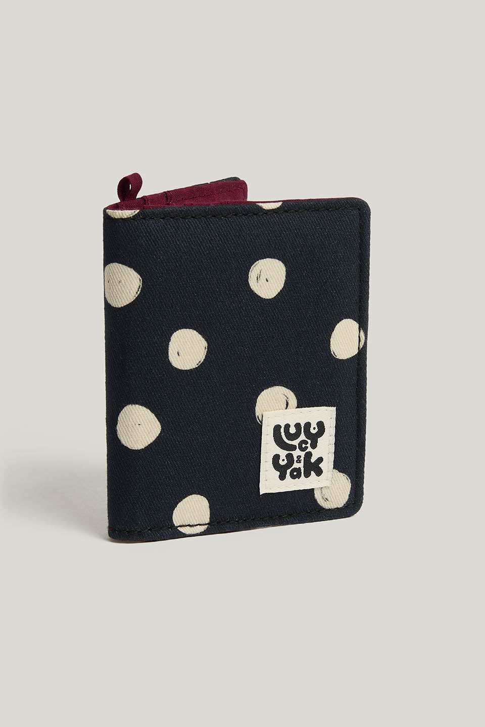Emmerson - Card Holder in Polka Dot