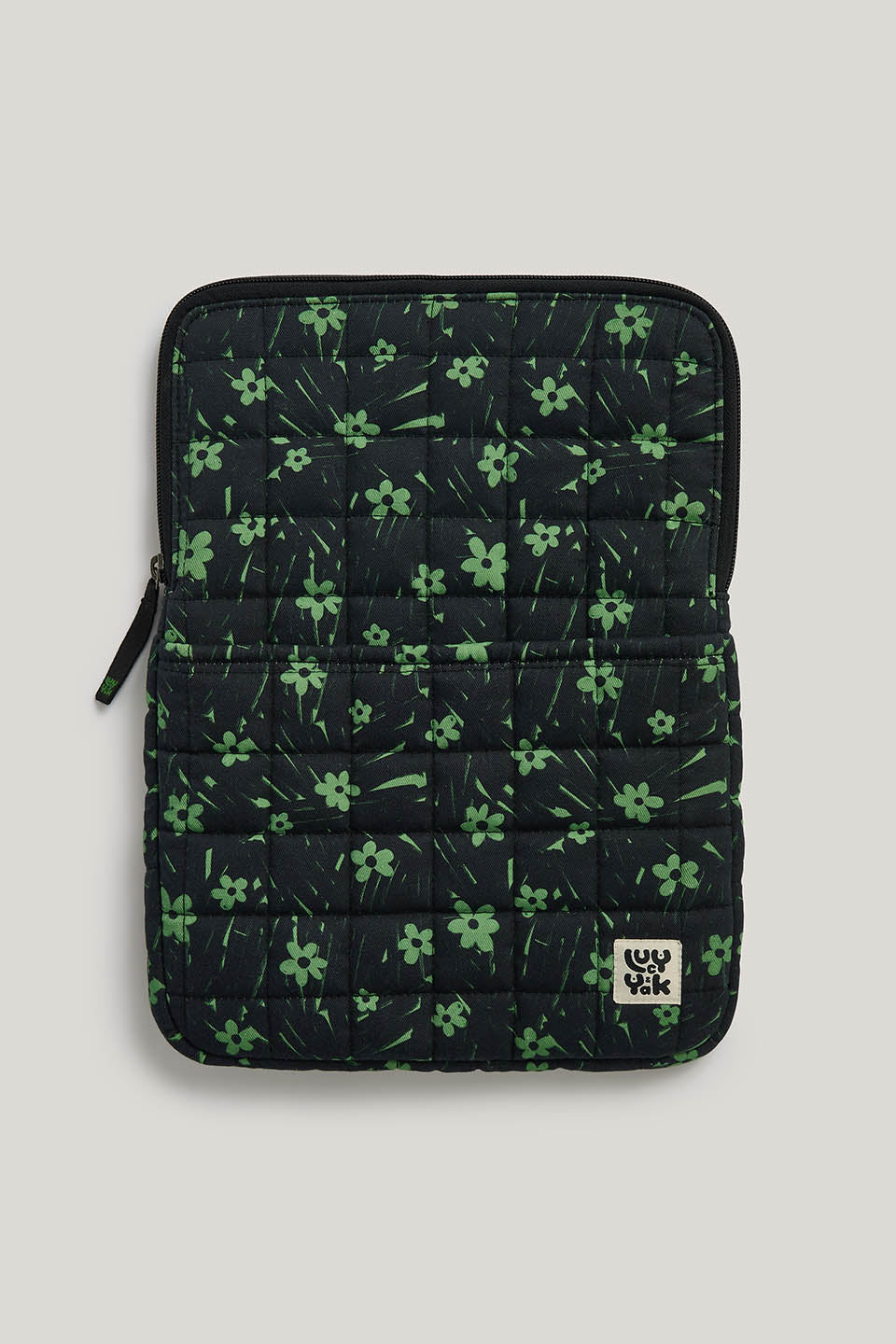 Emery - 13" Laptop Case in Green Floral