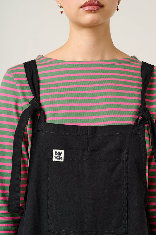 Original - Cotton Dungarees in Black