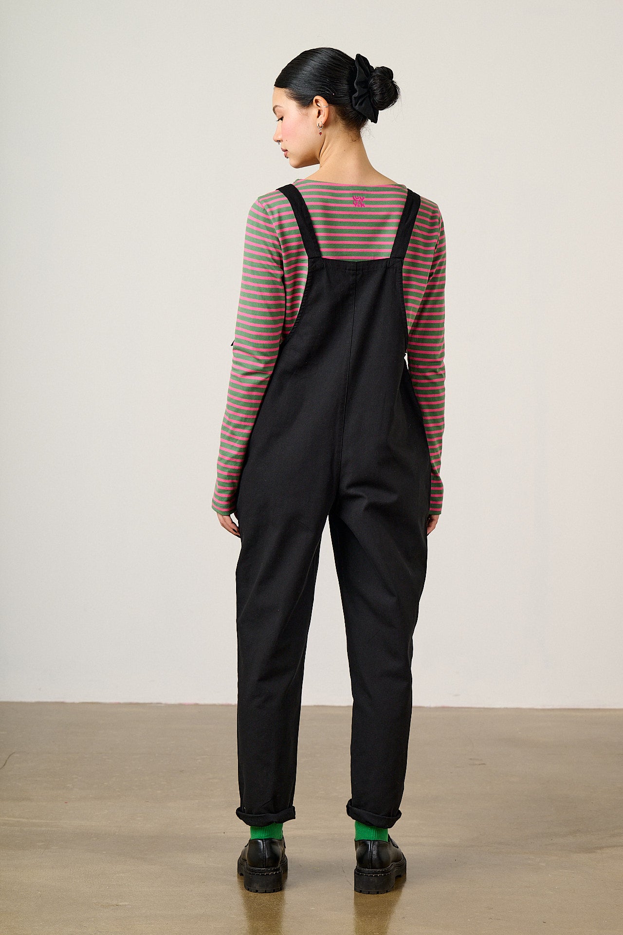 Original - Cotton Dungarees in Black
