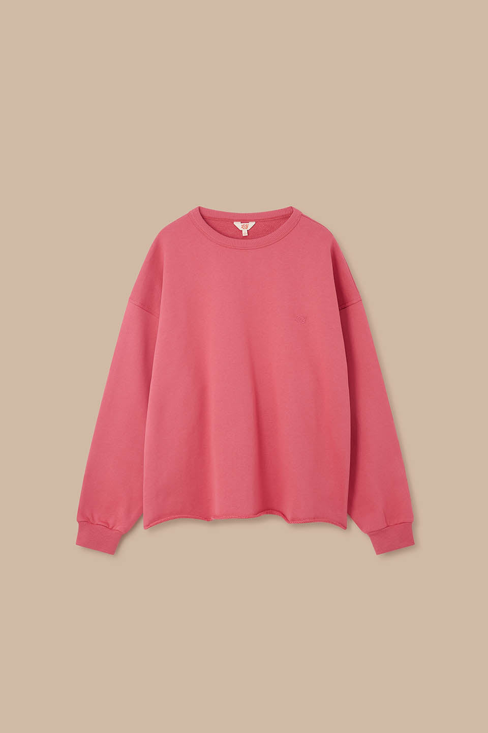 Ravi - Cotton Heavyweight Sweatshirt in Rose