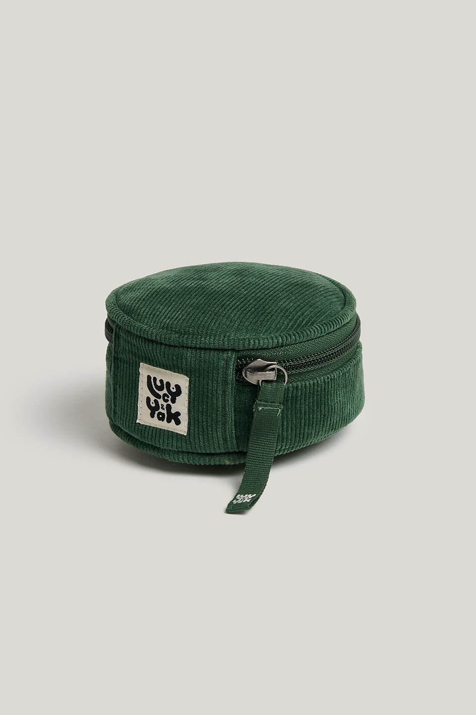 Rouen - Jewellery Case in Green Cord
