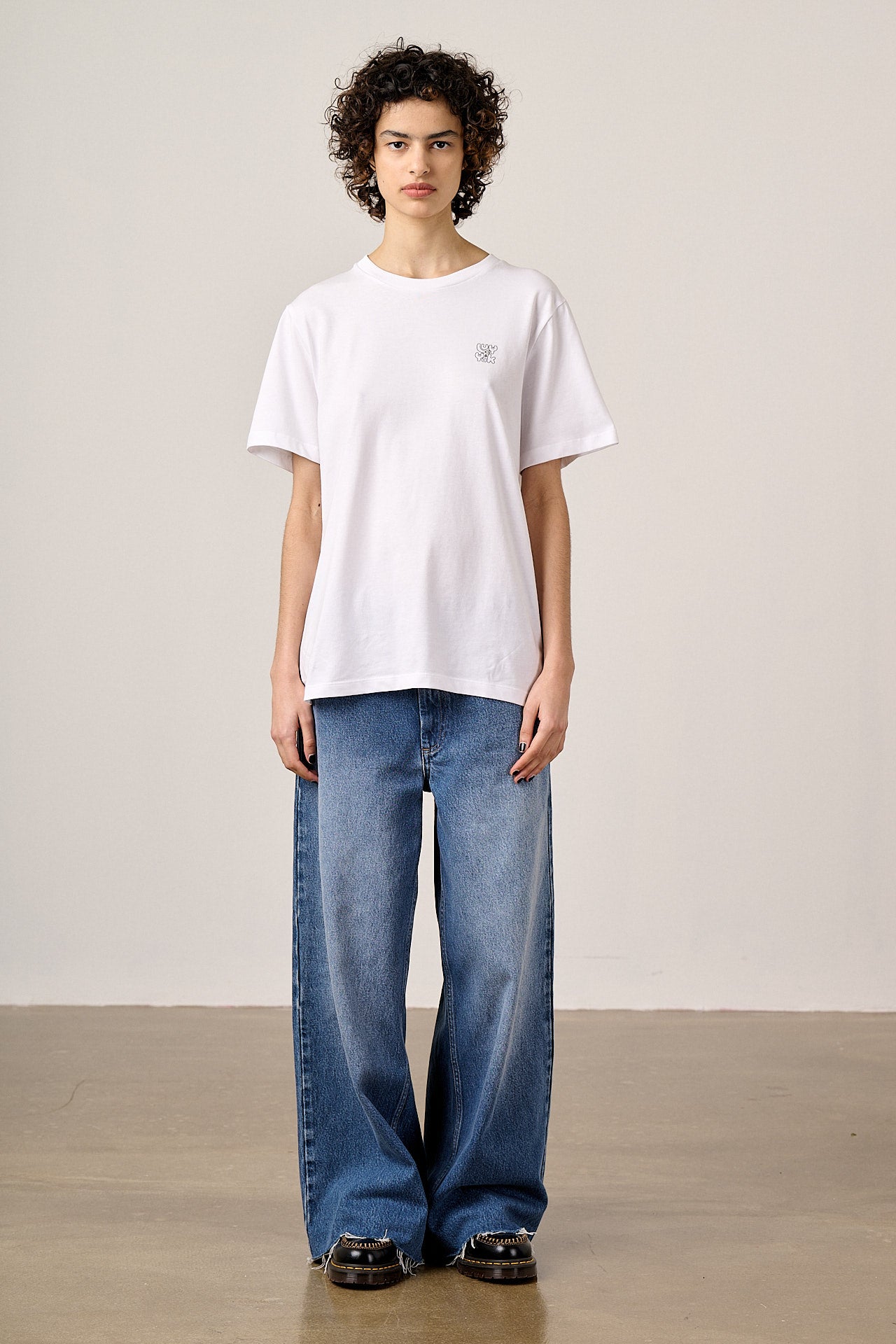 Denver - Cotton T-Shirt in White