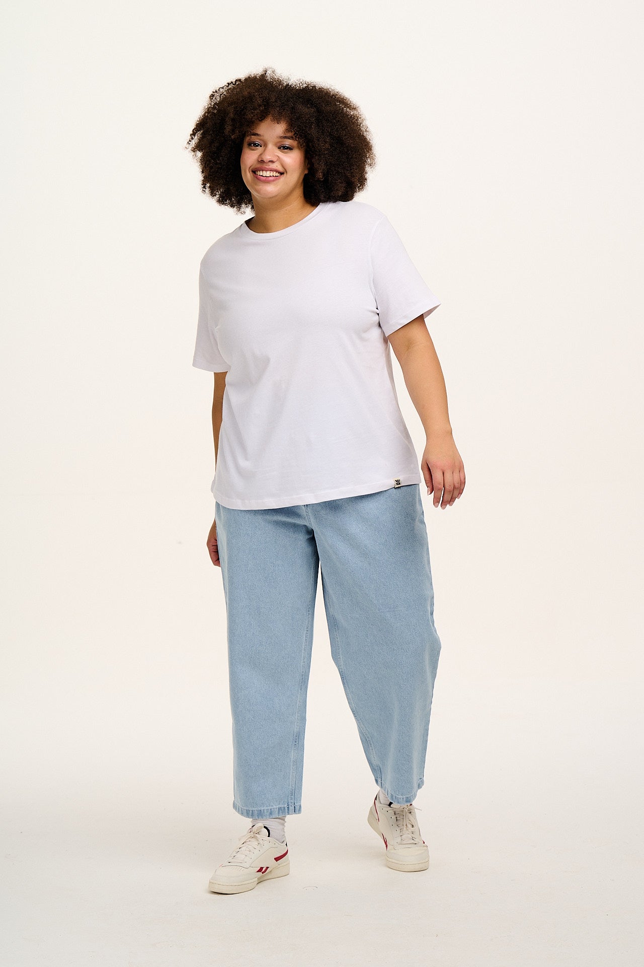 Denver - Cotton T-Shirt in White