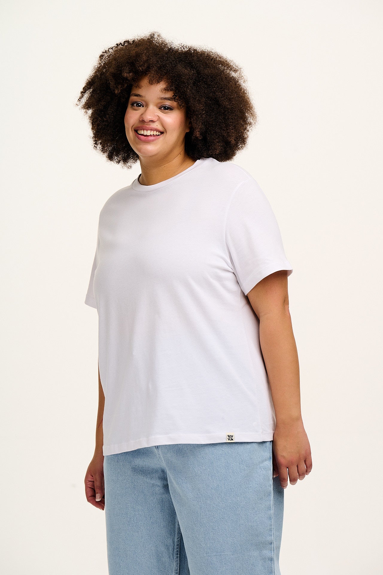 Denver - Cotton T-Shirt in White