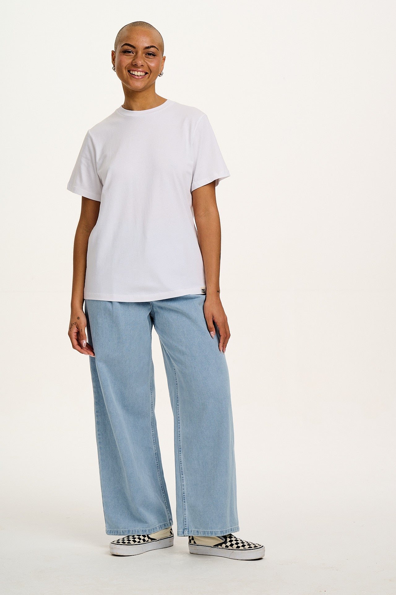 Denver - Cotton T-Shirt in White