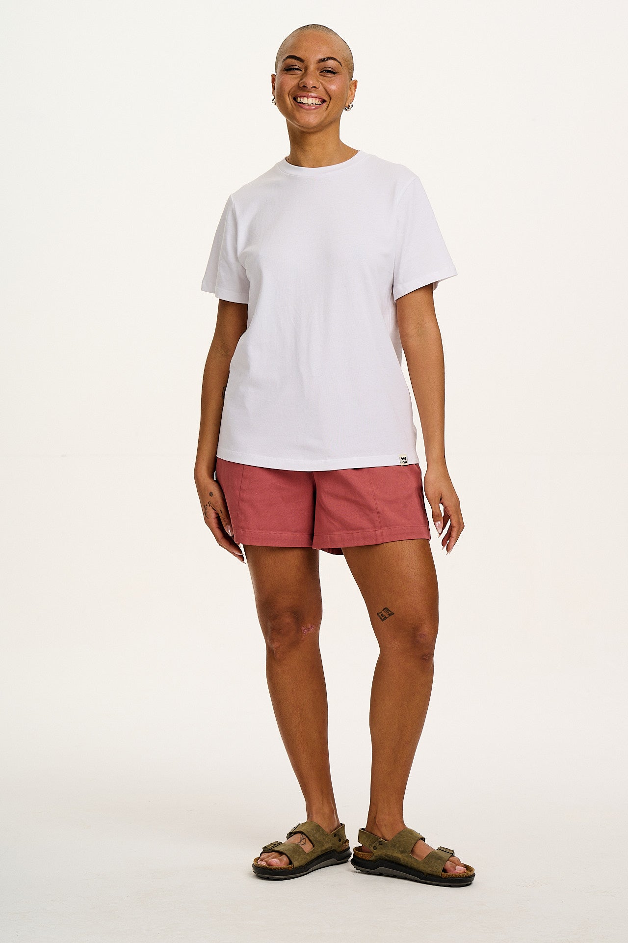 Denver - Cotton T-Shirt in White
