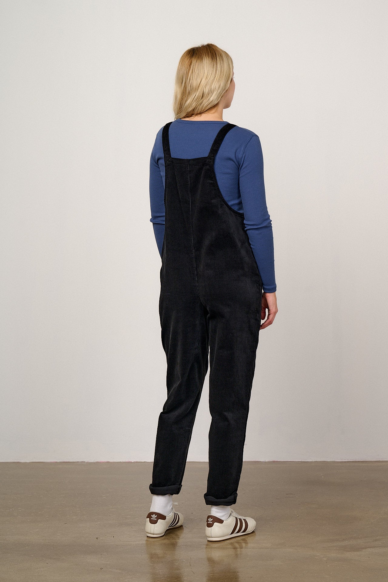 Original - Corduroy Dungarees in Black
