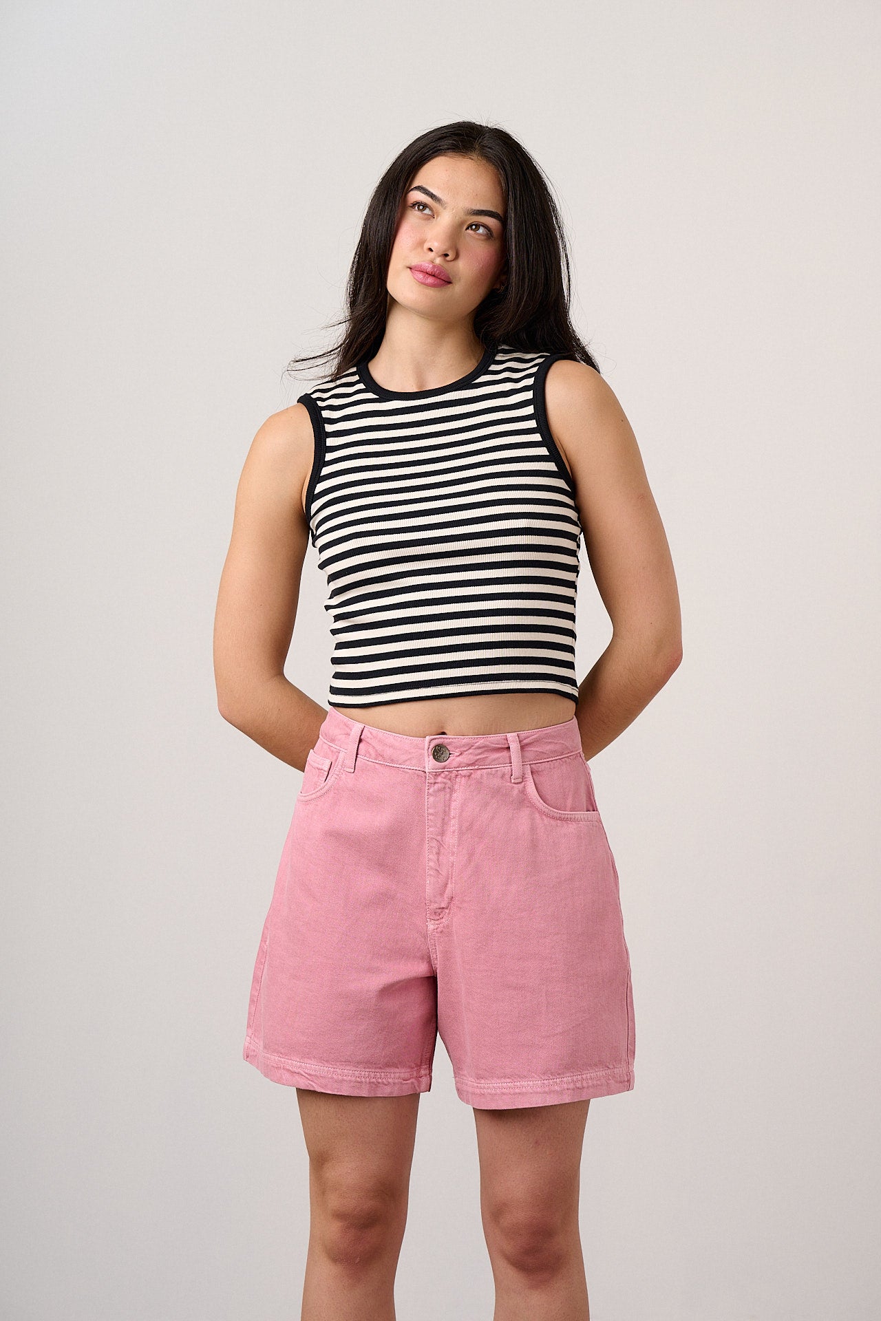 Lexi - Denim Short in Cashmere Rose Wash