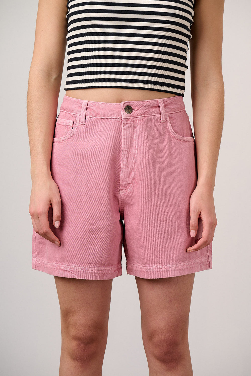 Lexi - Denim Short in Cashmere Rose Wash