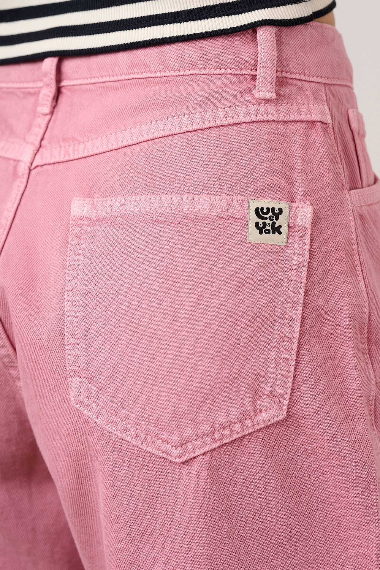 Lexi - Denim Short in Cashmere Rose Wash