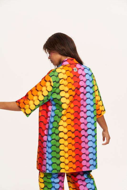 Murphy - Jacket in Good Vibrations Print