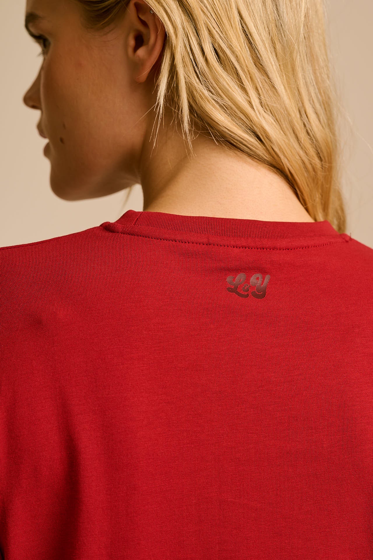 Mio - Organic Cotton T-shirt in Red