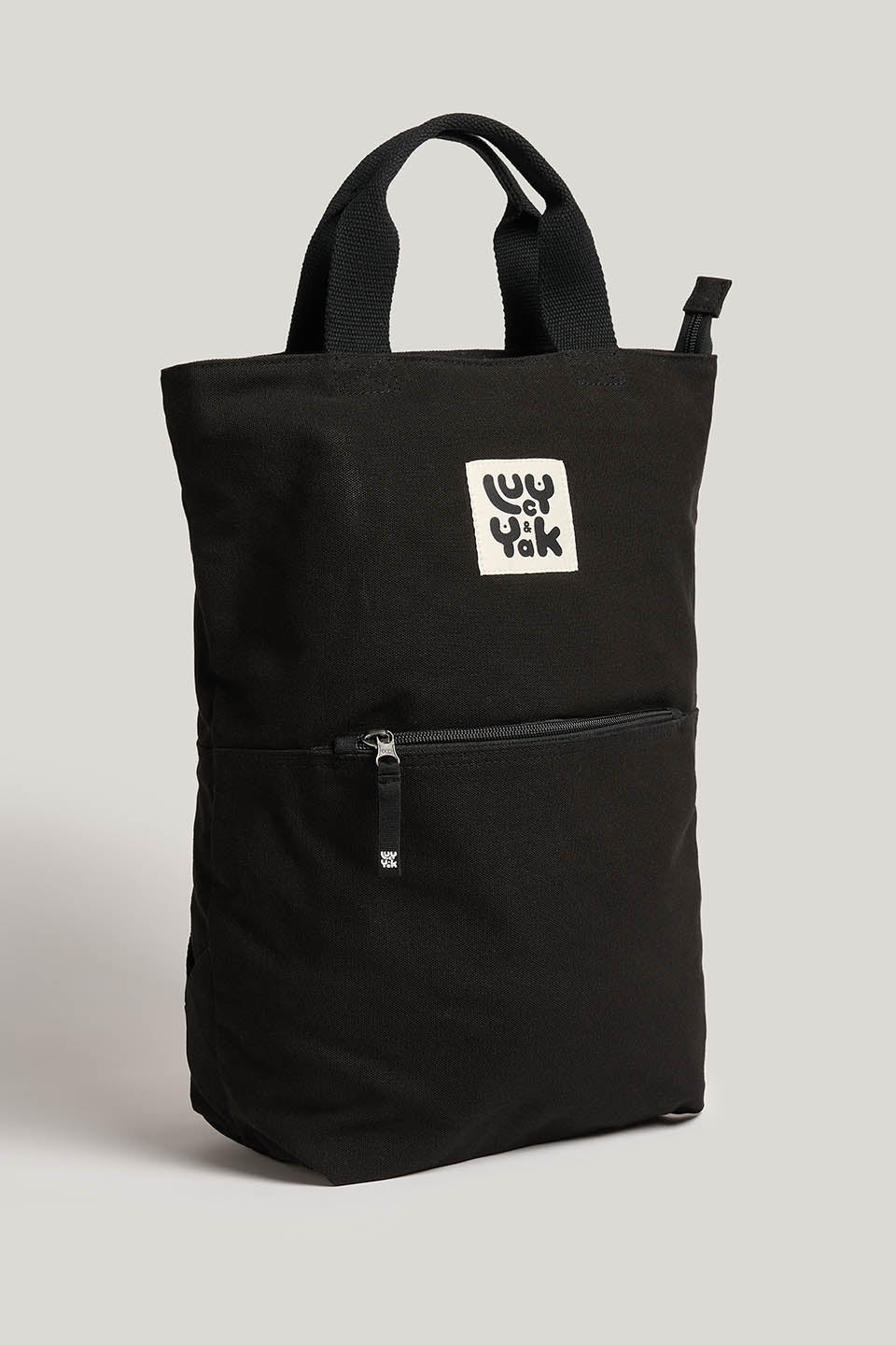 Dylan - Canvas Backpack in Black