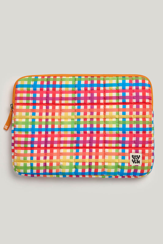 Emelien - 13" Laptop Case in Multi Rainbow