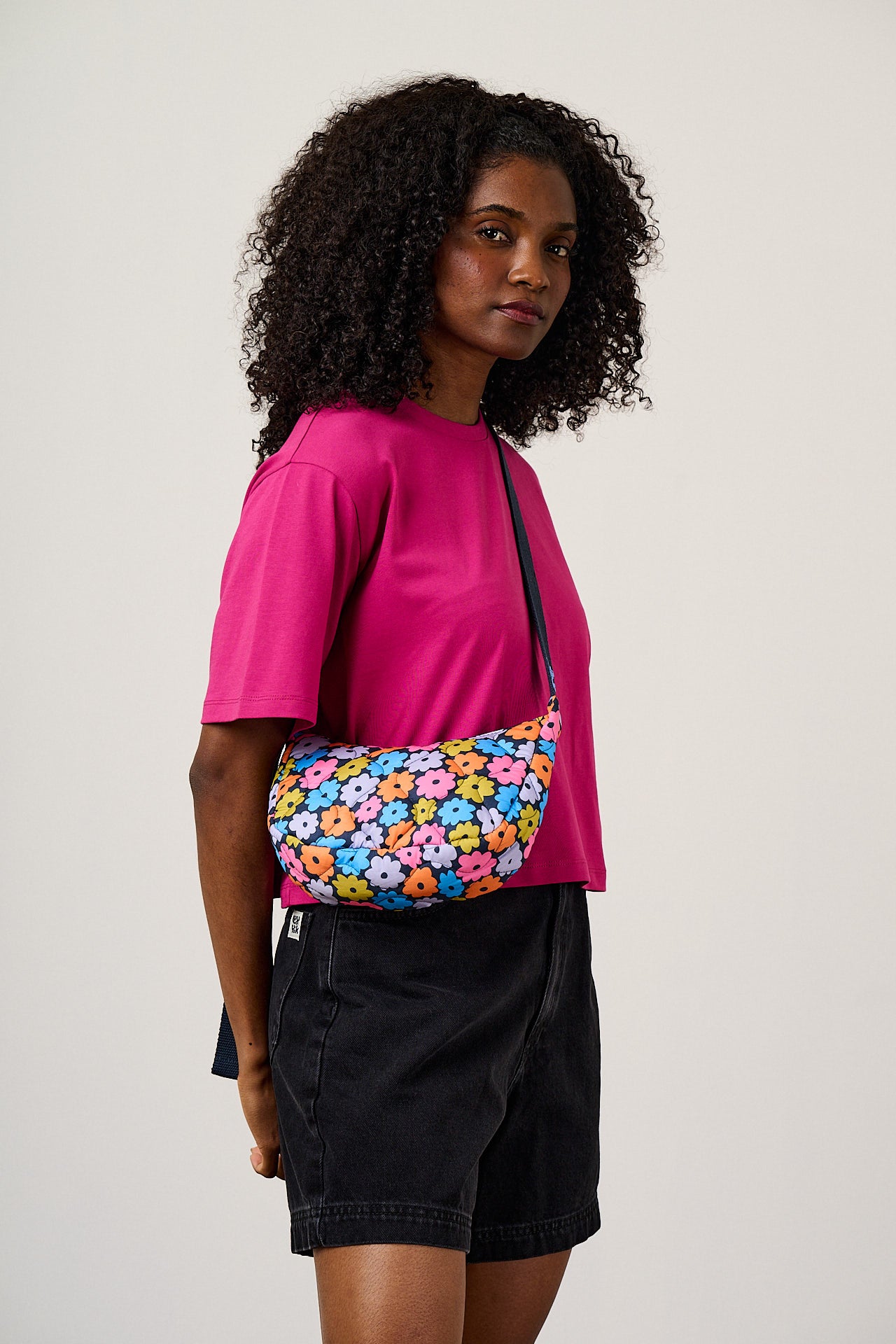 IMPERFECT - Reims - Crossbody Bag in Bubble Floral
